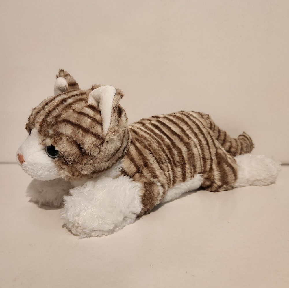 12” G5.0 by Gund Striped Cat Plush Stuffed Animal